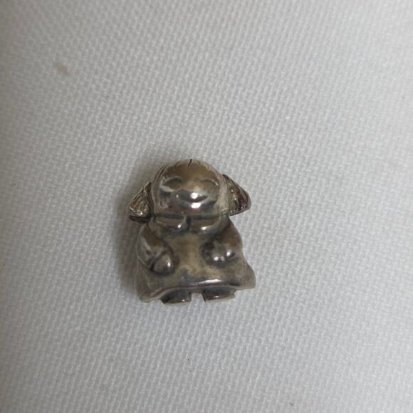 Pandora Sterling Silver 925 Ale Little Girl & Curious Cat Charms - Picture 6 of 13